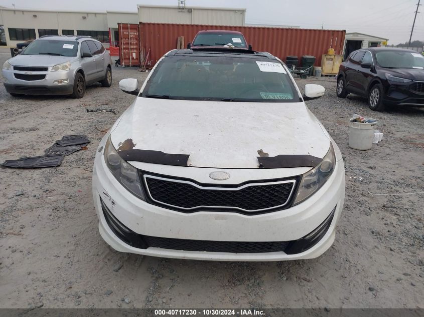 2013 Kia Optima Sx VIN: 5XXGR4A69DG208848 Lot: 40717230