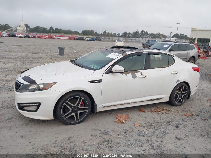 2013 Kia Optima Sx VIN: 5XXGR4A69DG208848 Lot: 40717230