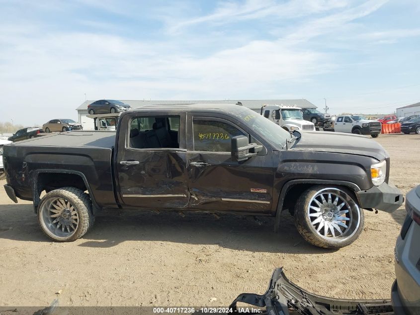 2014 GMC Sierra 1500 Slt VIN: 3GTU2VEC9EG356767 Lot: 40717236