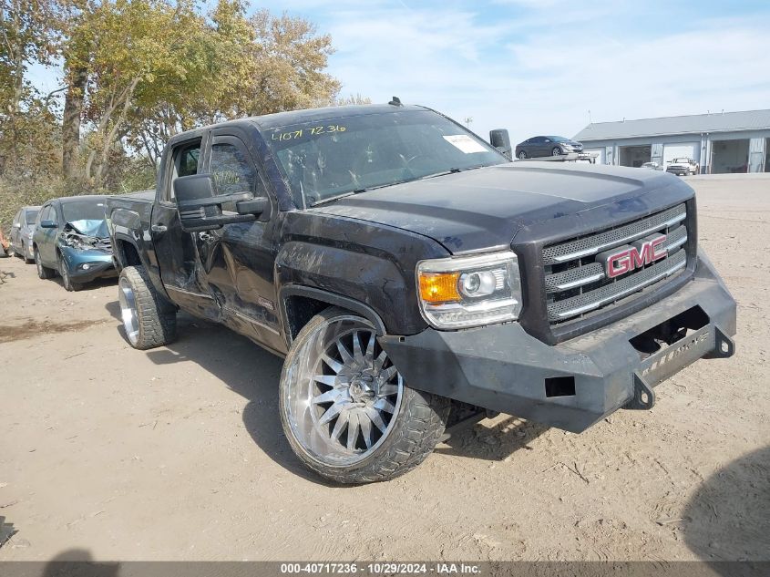 2014 GMC Sierra 1500 Slt VIN: 3GTU2VEC9EG356767 Lot: 40717236