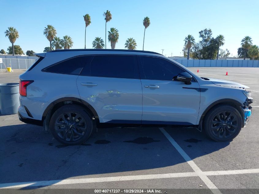 VIN 5XYRK4LF6PG165340 2023 KIA Sorento, SX no.14