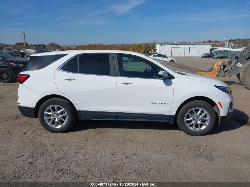 2022 Chevrolet Equinox Fwd Lt VIN: 3GNAXKEVXNL303174 Lot: 40717246