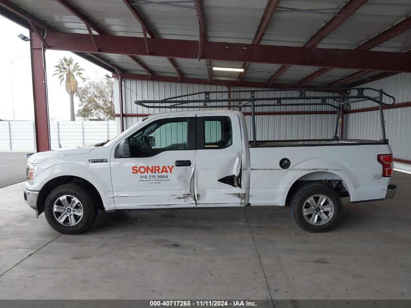 2018 Ford F150 Xl VIN: 1FTEX1CB2JKF59270 Lot: 40717265