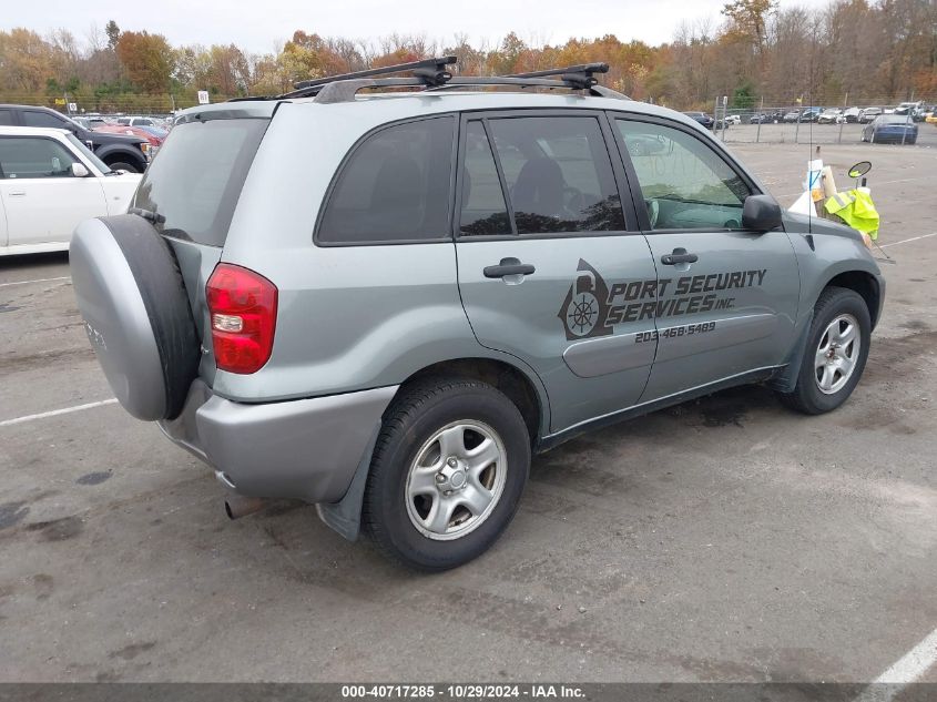 2004 Toyota Rav4 VIN: JTEHD20V040032284 Lot: 40717285