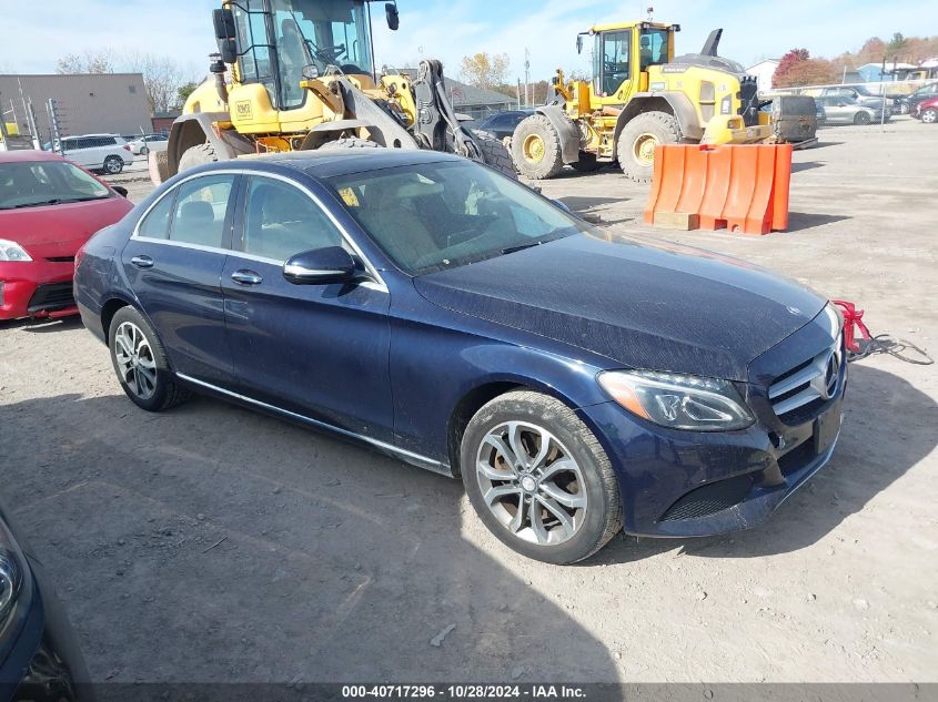 2015 Mercedes-Benz C 300 4Matic/Luxury 4Matic/Sport 4Matic VIN: 55SWF4KB3FU041522 Lot: 40717296