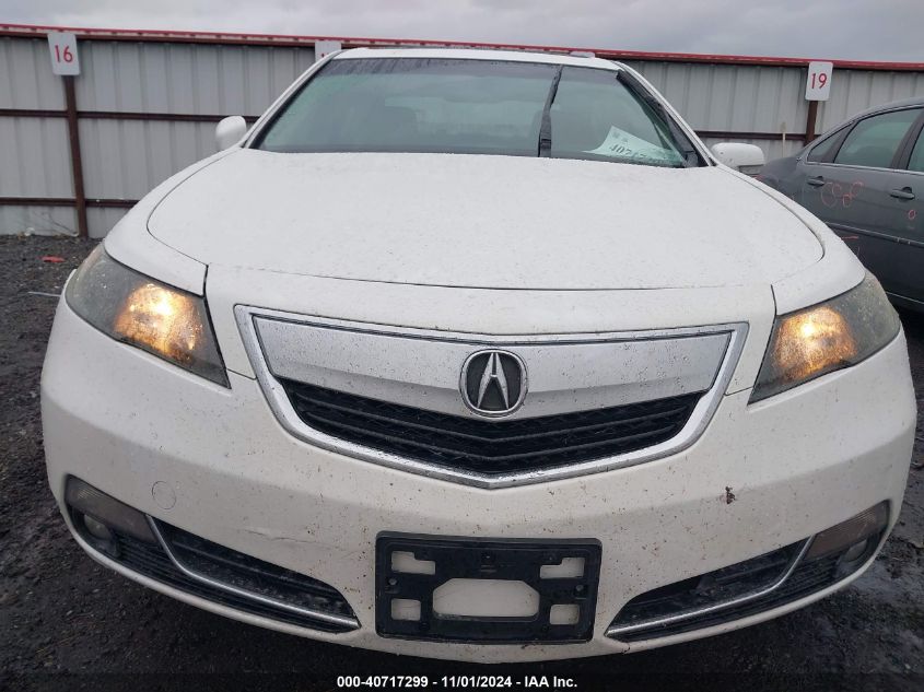 2013 Acura Tl 3.5 VIN: 19UUA8F58DA800496 Lot: 40717299