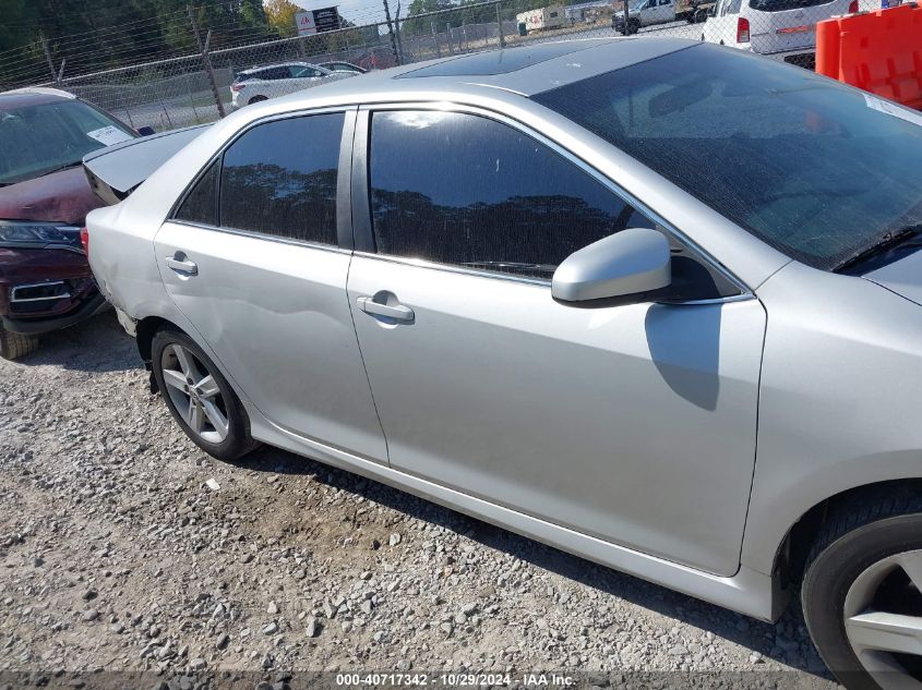 2012 Toyota Camry Se VIN: 4T1BF1FK3CU164292 Lot: 40717342