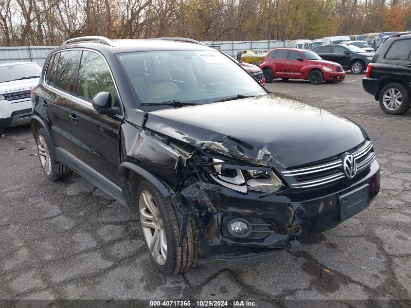 2013 Volkswagen Tiguan Sel VIN: WVGBV3AX2DW559751 Lot: 40717365