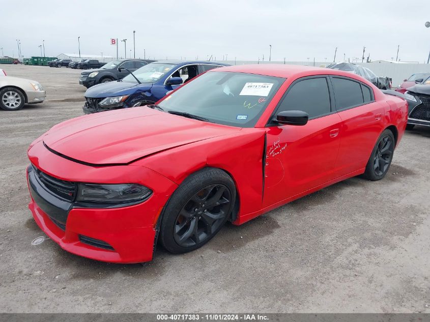 2020 Dodge Charger Sxt Rwd VIN: 2C3CDXBG8LH248554 Lot: 40717383