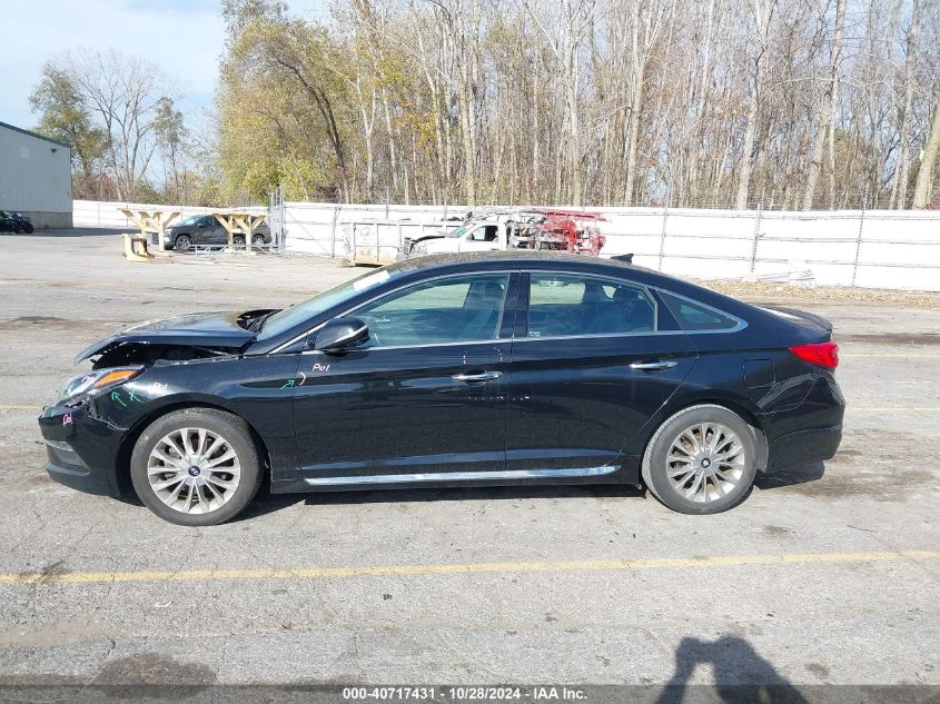 2015 Hyundai Sonata Limited VIN: 5NPE34AF4FH082978 Lot: 40717431