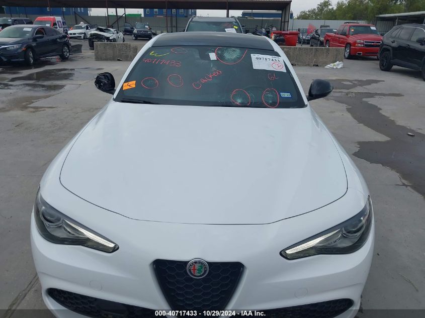 2022 Alfa Romeo Giulia Veloce Ti Rwd VIN: ZARFAMBN0N7659353 Lot: 40717433