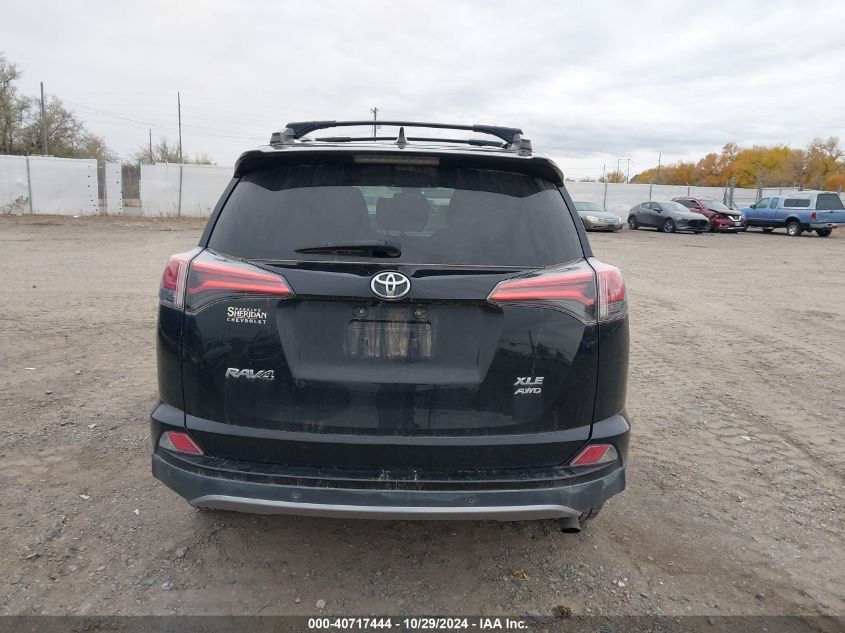 2018 Toyota Rav4 Adventure/Xle VIN: 2T3RFREV9JW800341 Lot: 40717444