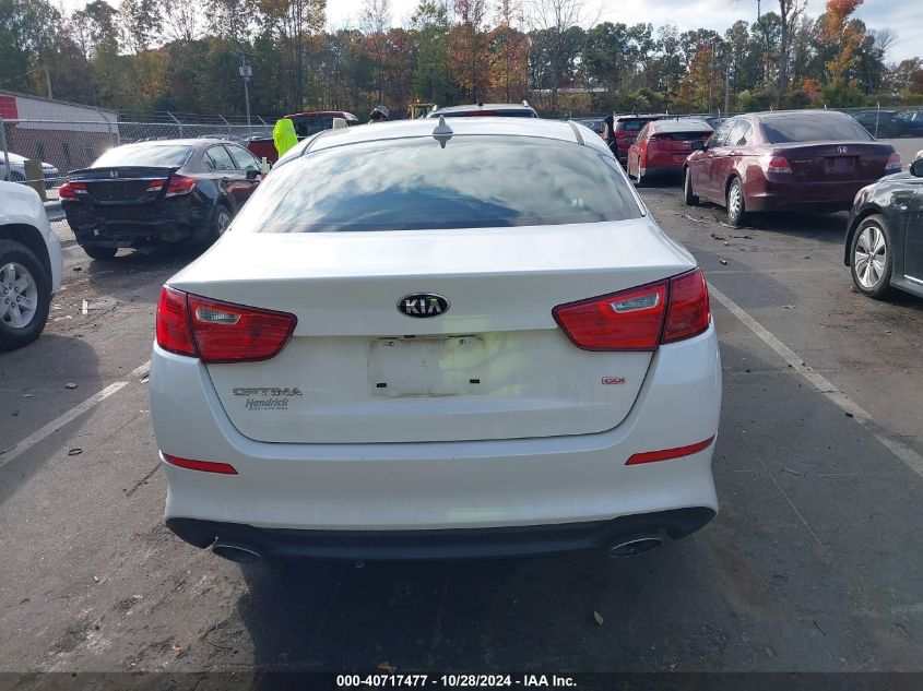 2015 Kia Optima Lx VIN: KNAGM4A71F5631659 Lot: 40717477