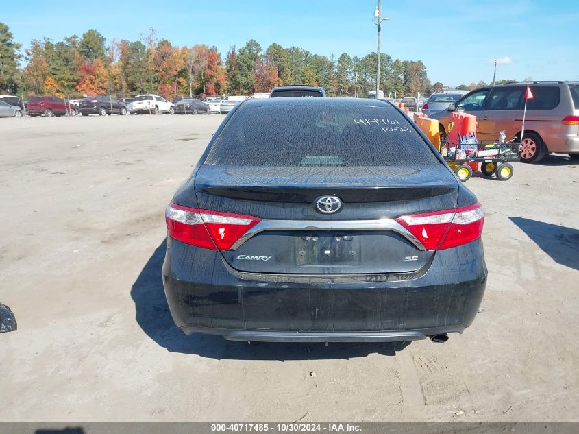 2016 Toyota Camry Se VIN: 4T1BF1FK4GU201937 Lot: 40717485