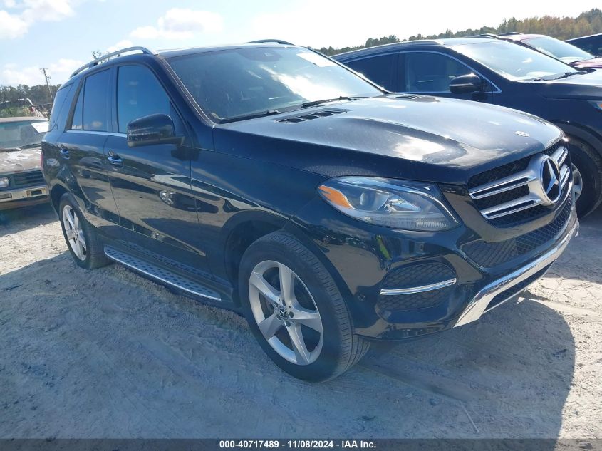 VIN 4JGDA5JB2JB199274 2018 Mercedes-Benz GLE 350 no.1