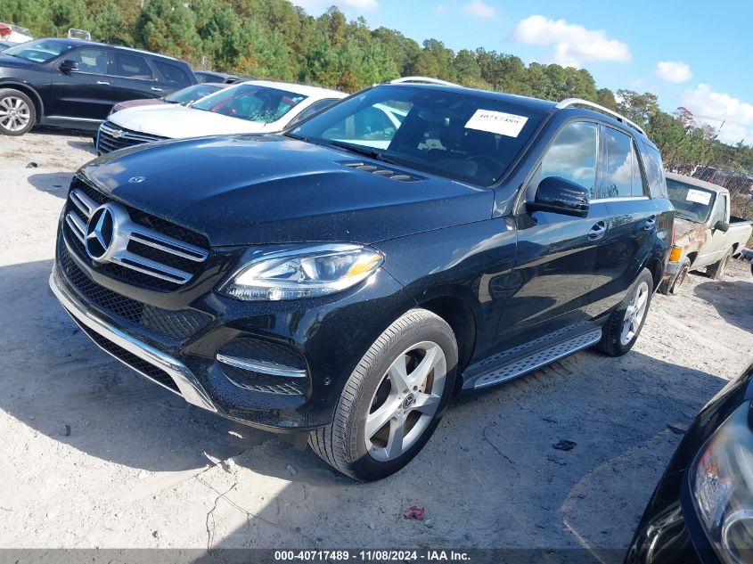 VIN 4JGDA5JB2JB199274 2018 Mercedes-Benz GLE 350 no.2