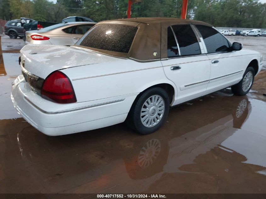 2007 Mercury Grand Marquis Ls VIN: 2MEFM75V67X620759 Lot: 40717552