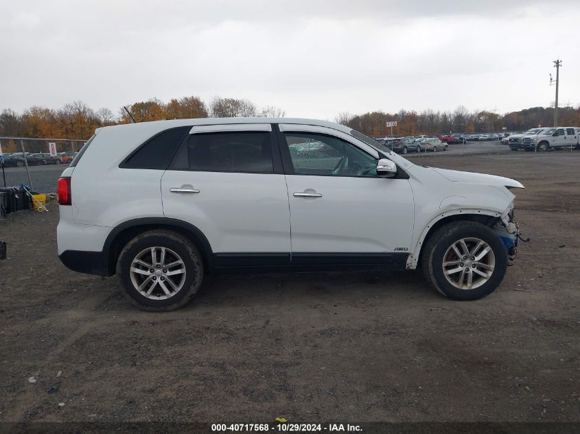 2014 Kia Sorento Lx VIN: 5XYKTCA67EG470080 Lot: 40717568