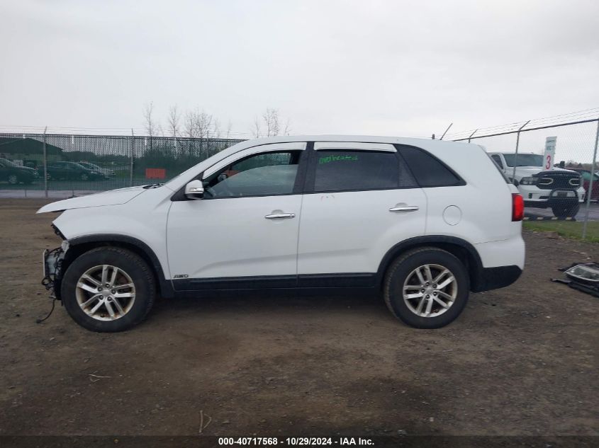 2014 Kia Sorento Lx VIN: 5XYKTCA67EG470080 Lot: 40717568