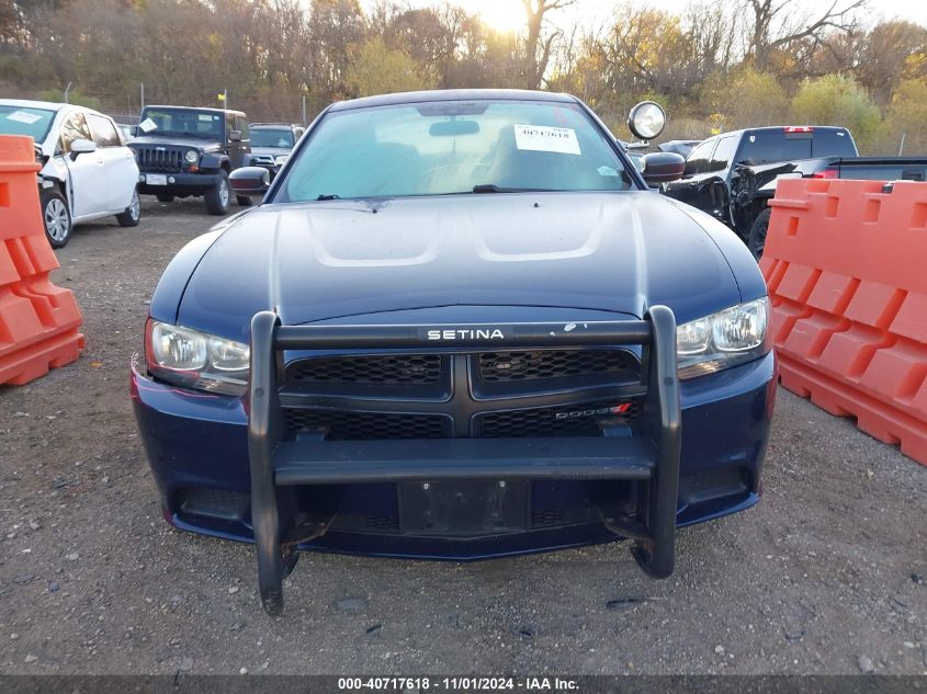 2013 Dodge Charger Police VIN: 2C3CDXAG4DH587458 Lot: 40717618