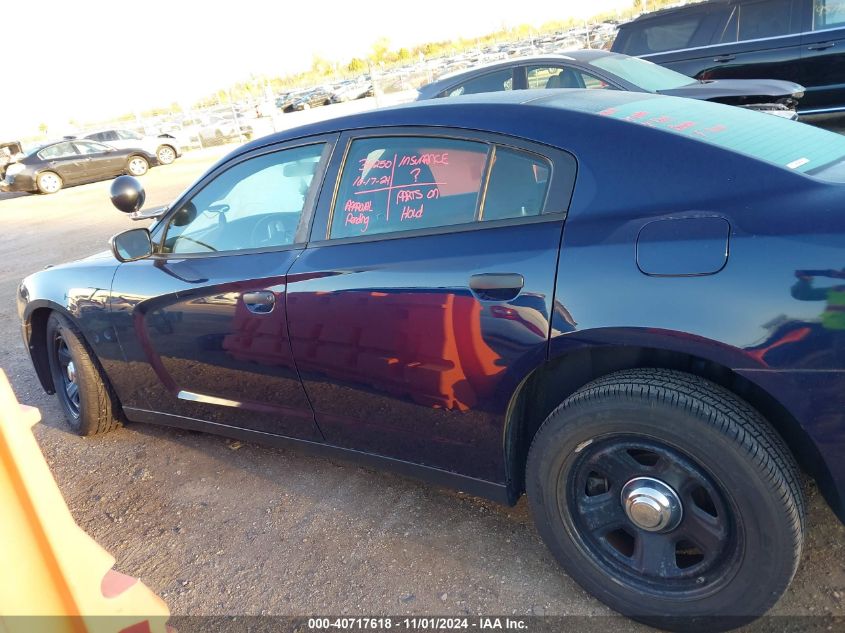 2013 Dodge Charger Police VIN: 2C3CDXAG4DH587458 Lot: 40717618