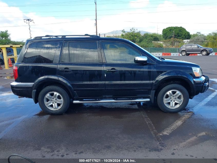 2005 Honda Pilot Ex-L VIN: 2HKYF18685H536768 Lot: 40717621