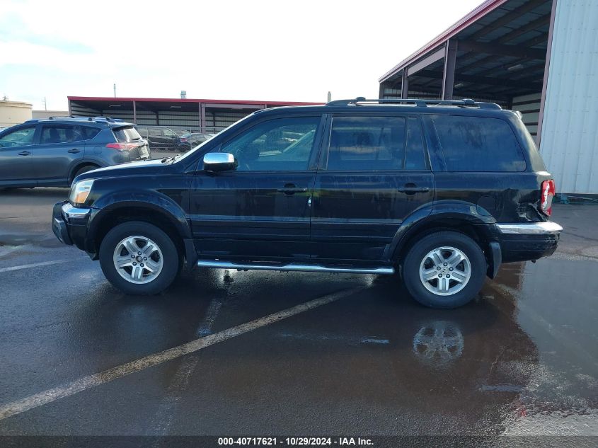 2005 Honda Pilot Ex-L VIN: 2HKYF18685H536768 Lot: 40717621