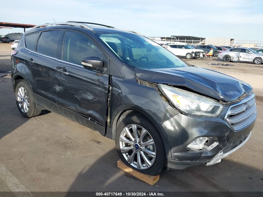 2017 Ford Escape Titanium VIN: 1FMCU0J90HUD66507 Lot: 40717649