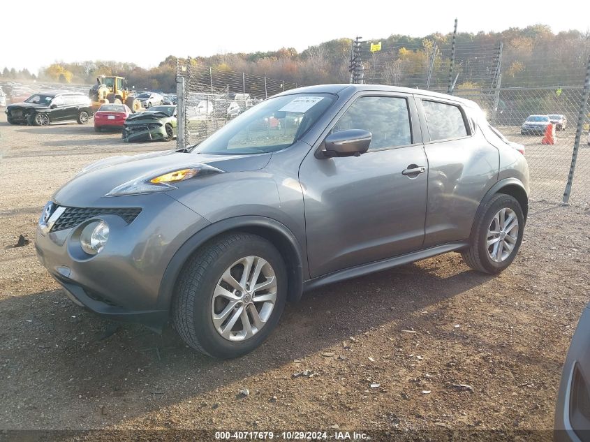 2015 Nissan Juke Sv VIN: JN8AF5MV8FT559393 Lot: 40717679