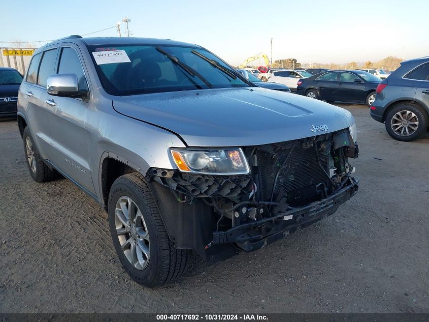 2014 Jeep Grand Cherokee Limited VIN: 1C4RJFBG7EC195893 Lot: 40717692