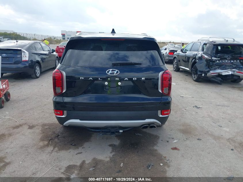 2022 Hyundai Palisade Sel VIN: KM8R44HE6NU349727 Lot: 40717697