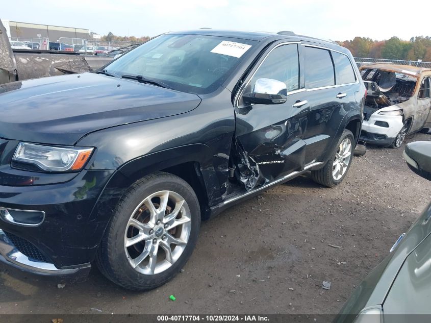 2014 Jeep Grand Cherokee Summit VIN: 1C4RJFJG4EC218922 Lot: 40717704