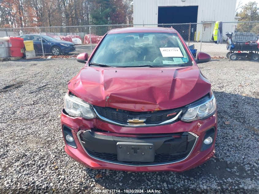 2017 Chevrolet Sonic Lt Auto VIN: 1G1JD6SG3H4122340 Lot: 40717714