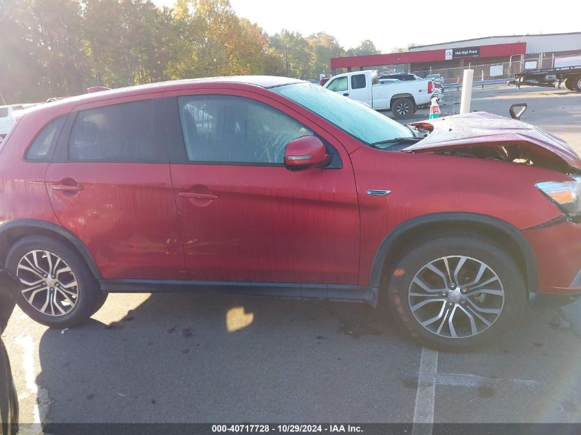 2019 Mitsubishi Outlander Sport 2.0 Es VIN: JA4AR3AU6KU029764 Lot: 40717728