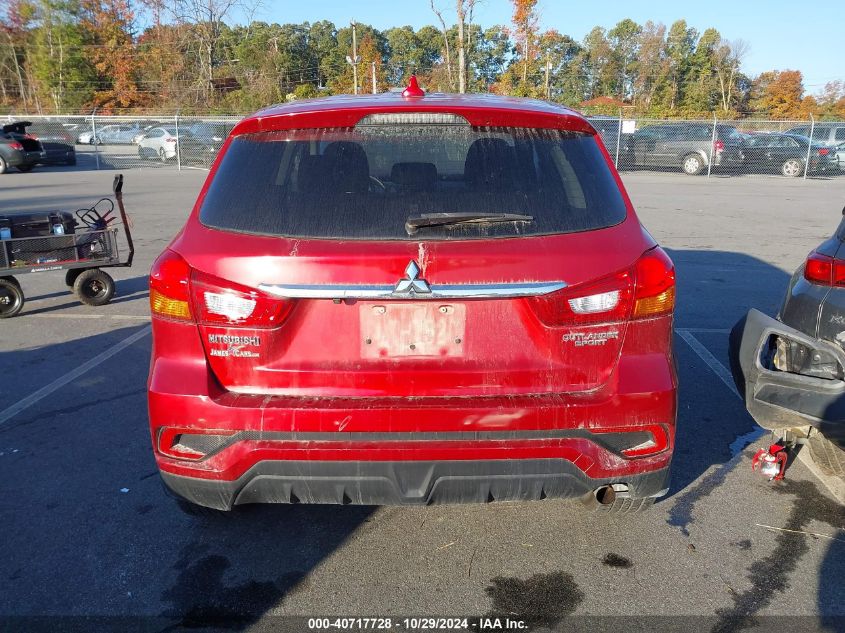 2019 Mitsubishi Outlander Sport 2.0 Es VIN: JA4AR3AU6KU029764 Lot: 40717728