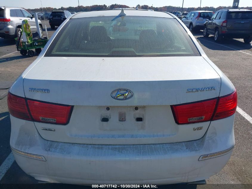 2009 Hyundai Sonata Limited V6 VIN: 5NPEU46F29H538244 Lot: 40717742