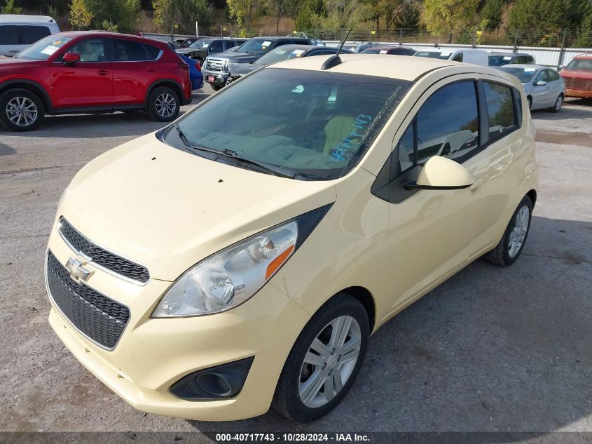 2015 Chevrolet Spark 1Lt Cvt VIN: KL8CD6S92FC715717 Lot: 40717743