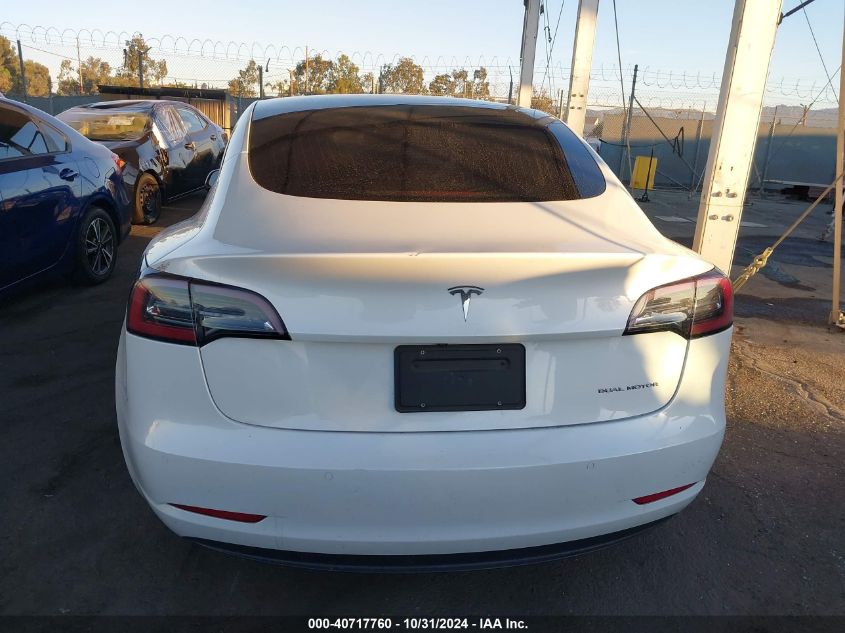 2019 Tesla Model 3 Long Range/Performance VIN: 5YJ3E1EB0KF434180 Lot: 40717760