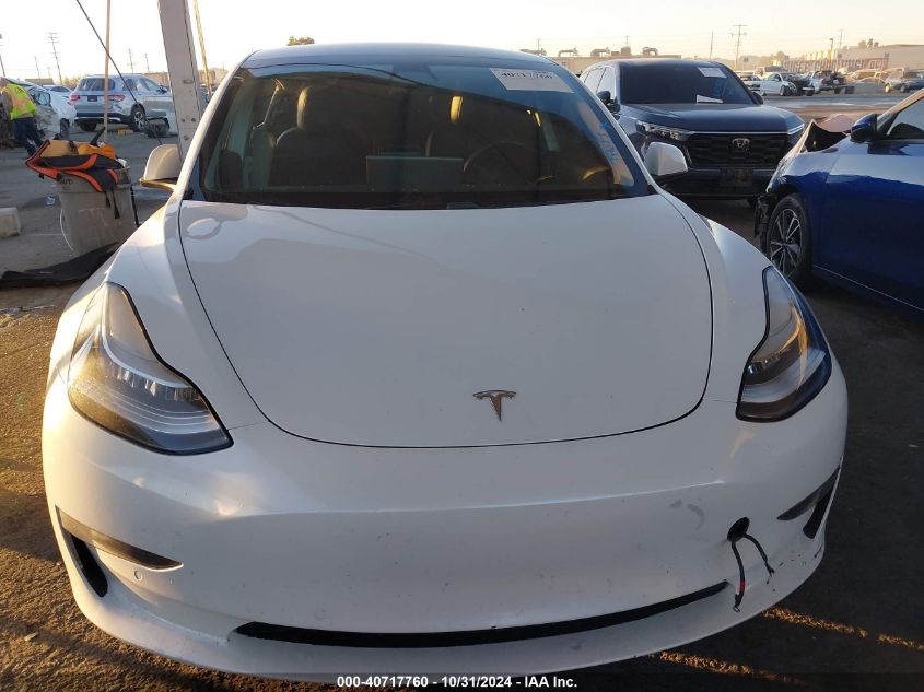 2019 Tesla Model 3 Long Range/Performance VIN: 5YJ3E1EB0KF434180 Lot: 40717760