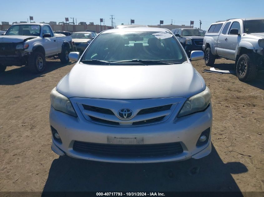 2011 Toyota Corolla S VIN: 2T1BU4EE2BC596665 Lot: 40717793