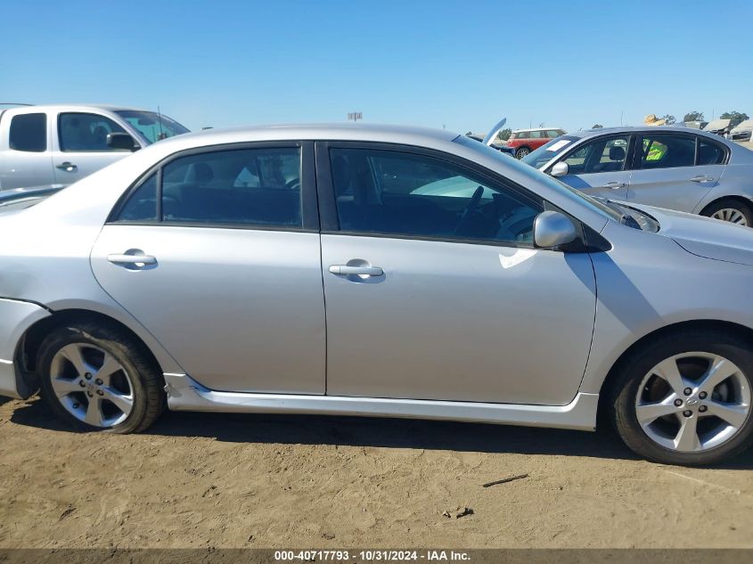 2011 Toyota Corolla S VIN: 2T1BU4EE2BC596665 Lot: 40717793