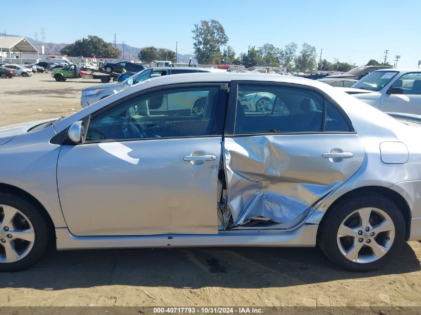 2011 Toyota Corolla S VIN: 2T1BU4EE2BC596665 Lot: 40717793