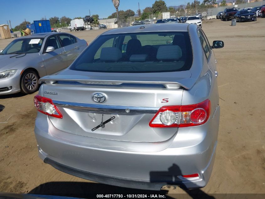 2011 Toyota Corolla S VIN: 2T1BU4EE2BC596665 Lot: 40717793