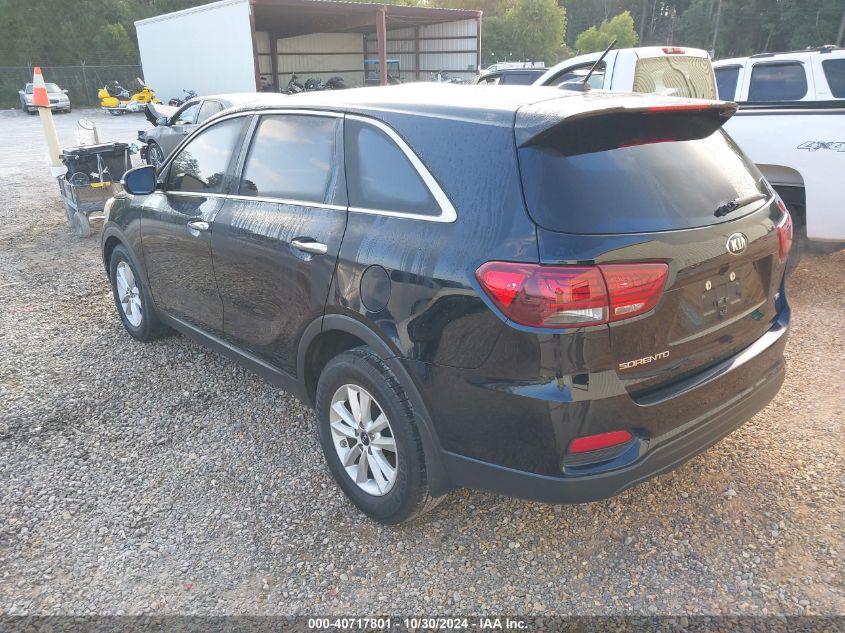 2019 KIA SORENTO 2.4L LX - 5XYPG4A39KG574992