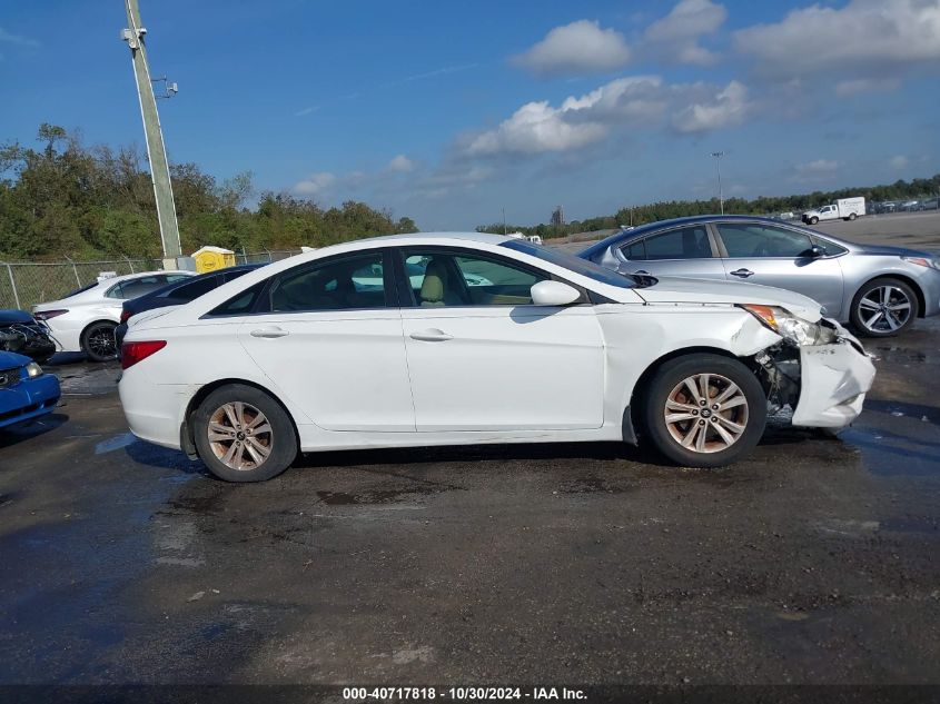 2013 Hyundai Sonata Gls VIN: 5NPEB4AC3DH633049 Lot: 40717818