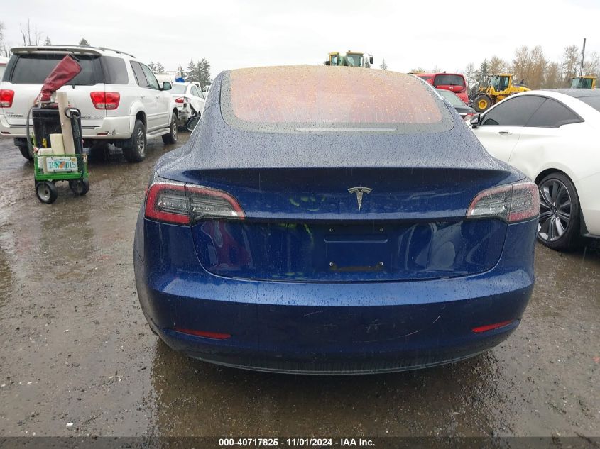 2018 Tesla Model 3 Long Range/Mid Range VIN: 5YJ3E1EA0JF022721 Lot: 40717825