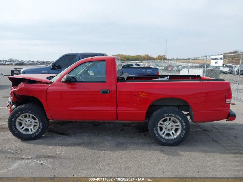 2002 Dodge Dakota Sport VIN: 1B7GG36X72S511065 Lot: 40717832