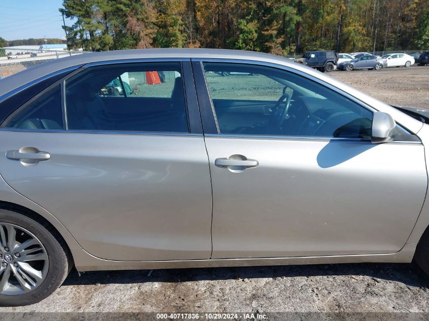 2016 Toyota Camry Se VIN: 4T1BF1FK1GU262338 Lot: 40717836