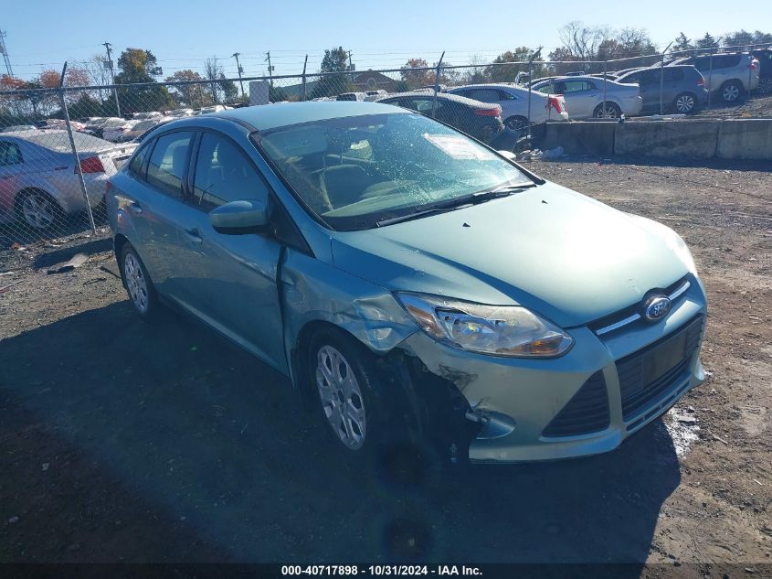 2012 Ford Focus Se VIN: 1FAHP3F28CL240978 Lot: 40717898