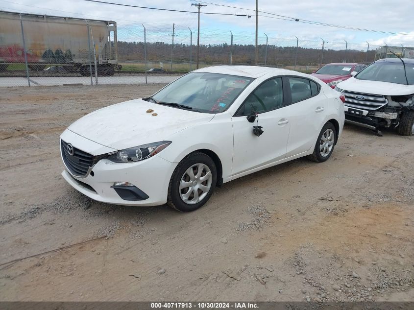 2016 Mazda Mazda3 I Sport VIN: 3MZBM1T72GM300509 Lot: 40717913